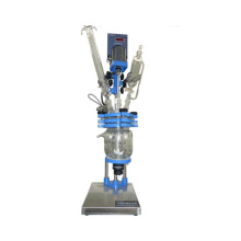 New good jacketed glass reactor 2 l